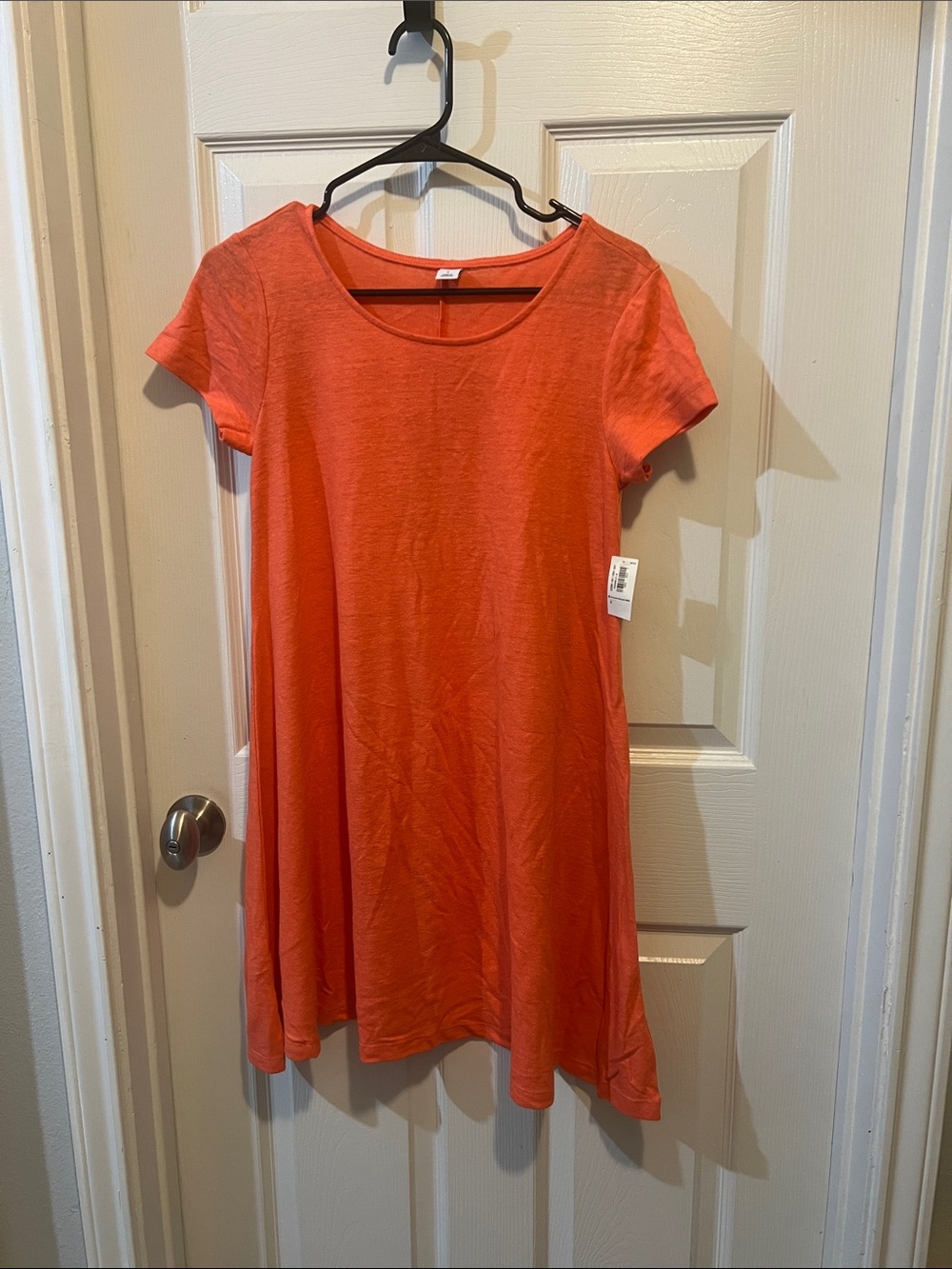 Old Navy Short Sleeve Scoop Neck Dress - Coral